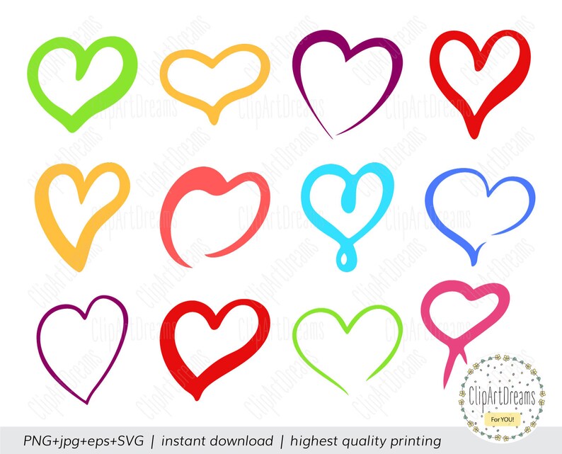 Download Heart SVG Heart SVG clipart files Heart Svg bundle clip ...