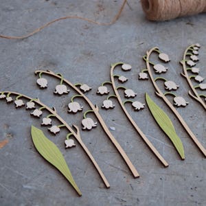 Wooden Lily of the Valley image 3