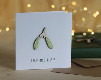 Mistletoe Christmas Card