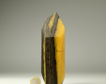 Crystal #2, carved in wood with resin, Yurii Myketka