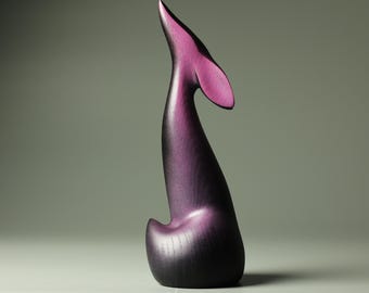 Wooden Fox Sculpture (40)