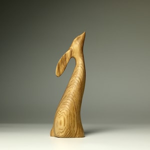 Wooden Rabbit Sculpture (10)