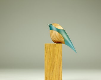 Duo bird, Wood art, Epoxy resin, Sculpture, Art, Wood carving, Wood sculpture, Wooden decoration, Hand made, Wooden bird, Myketka Yurii