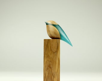 Duo bird, Wood art, Epoxy resin, Sculpture, Art, Wood carving, Wood sculpture, Wooden decoration, Hand made, Wooden bird, Myketka Yurii