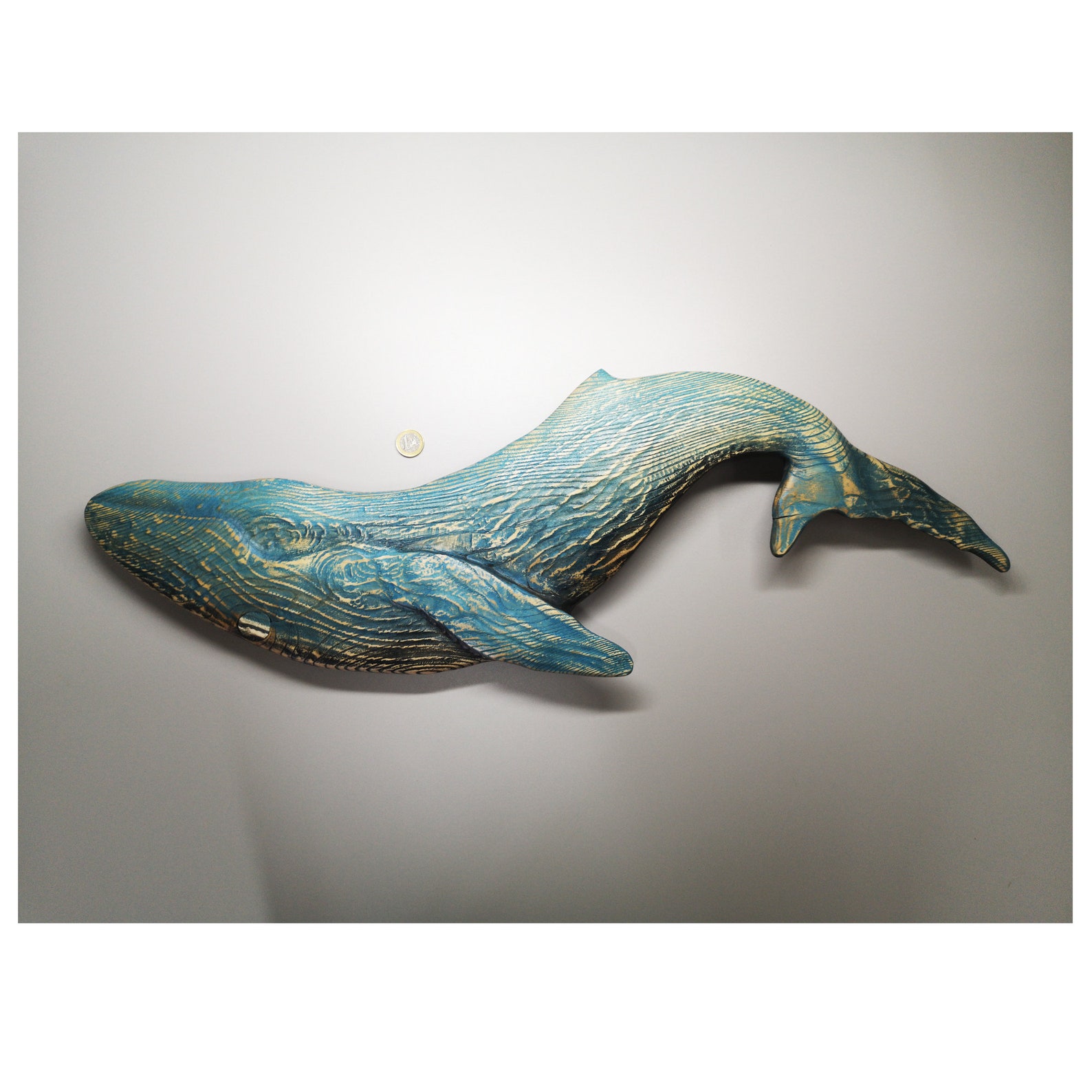 Wooden Whale Wall hanging whale Wood carving Wooden Whale Etsy