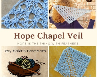 Hope Chapel Veil  -  A veil for young girls to wear to Mass. A beautiful Catholic headcovering.