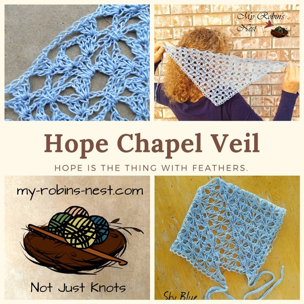Hope Chapel Veil  -  A veil for young girls to wear to Mass. A beautiful Catholic headcovering.