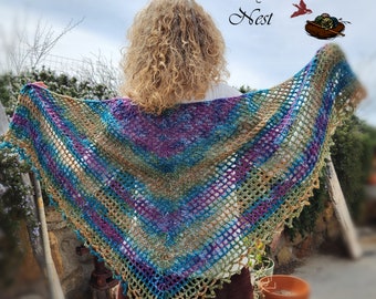 Comfort Shawl - Colorful Consulation