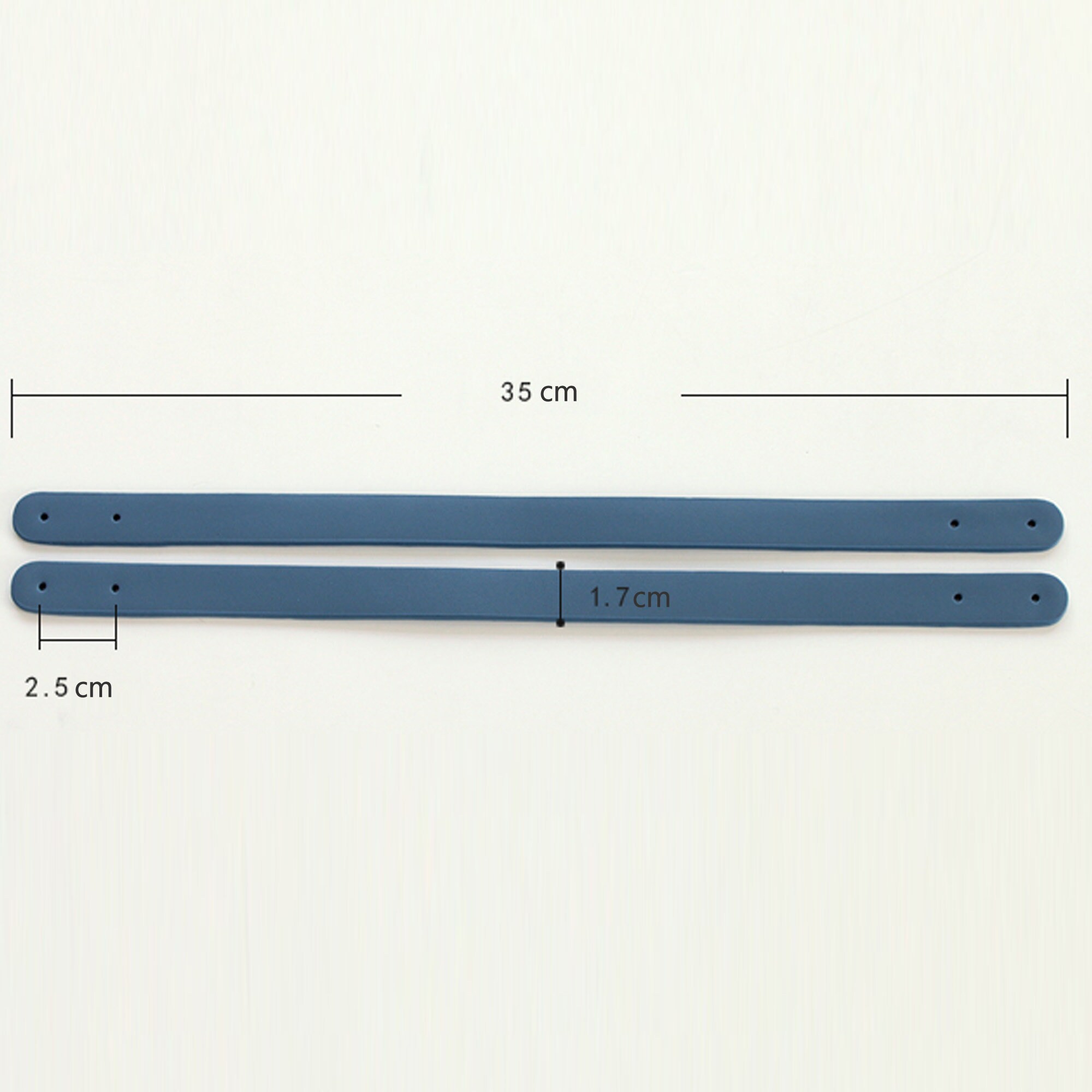 Pair of Genuine Leather Bag Handle, 2 Layer Handbag Strap Material ...