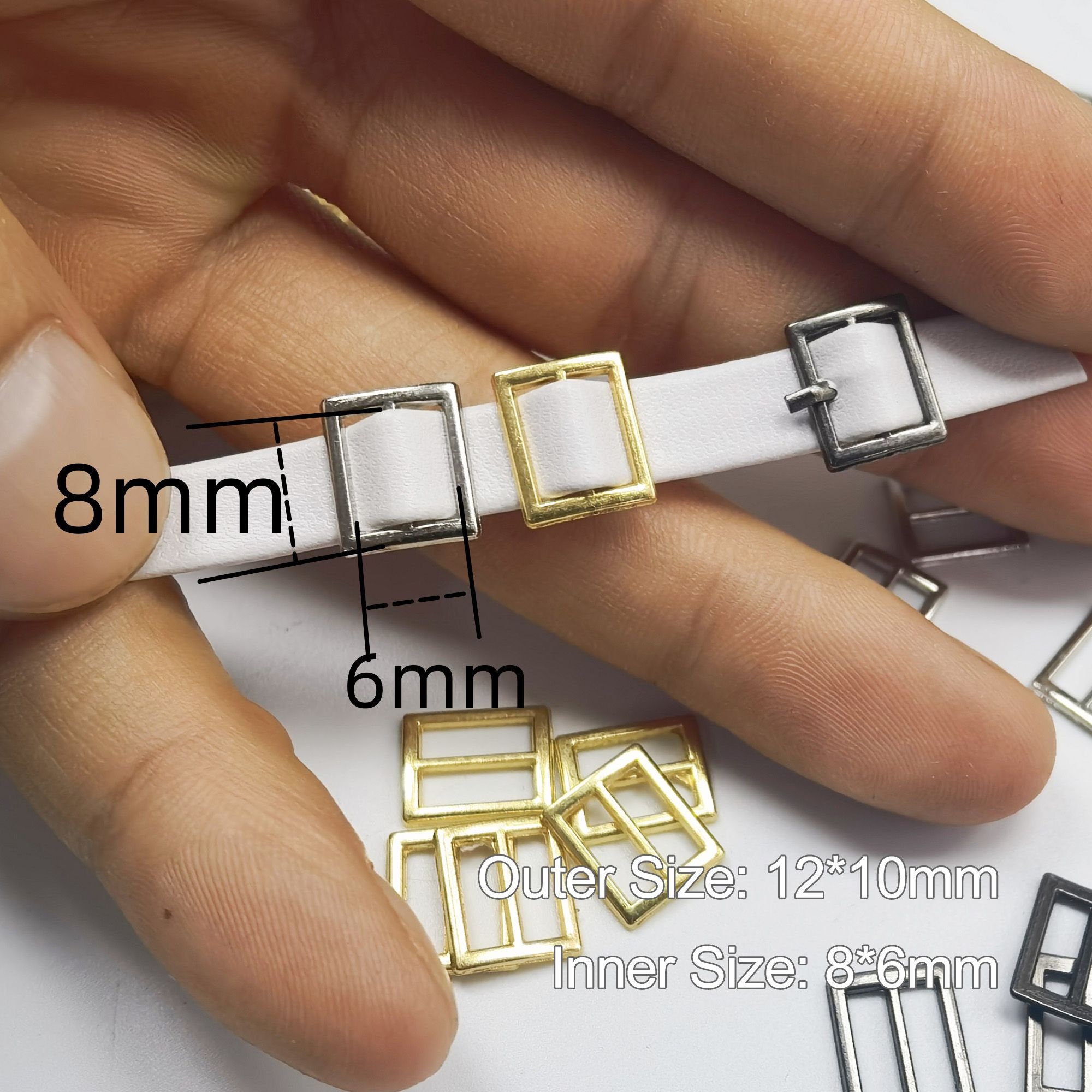 Pin Buckles for Doll Sewing, Adjustable Metal Pin Buckle, Small ...
