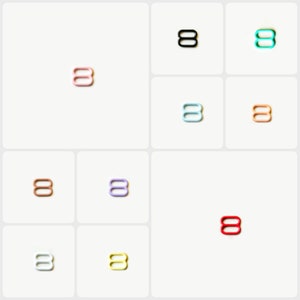 Doll Buckle Accessories, 8 Shape Mini Buckles, Doll Dress/ Clothes/ Garments/ Apparel Sewing Fasteners, BJD Crafting Supplies (Inner 6/8mm)