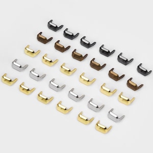 Nailheads Nieten Krallen Nieten, Massiver Messing Niet Ohrstecker, Metall Dekorative Niet Spikes Knöpfe für Leder Kleidung Schuhe Tasche Basteln (8 mm)