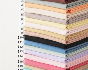 Washed Cotton Fabric,  100% Cotton Thin Fabric, Apparel Fabric, Lining Fabric, Quilting Fabric, Bedding Home Textile Sewing Material