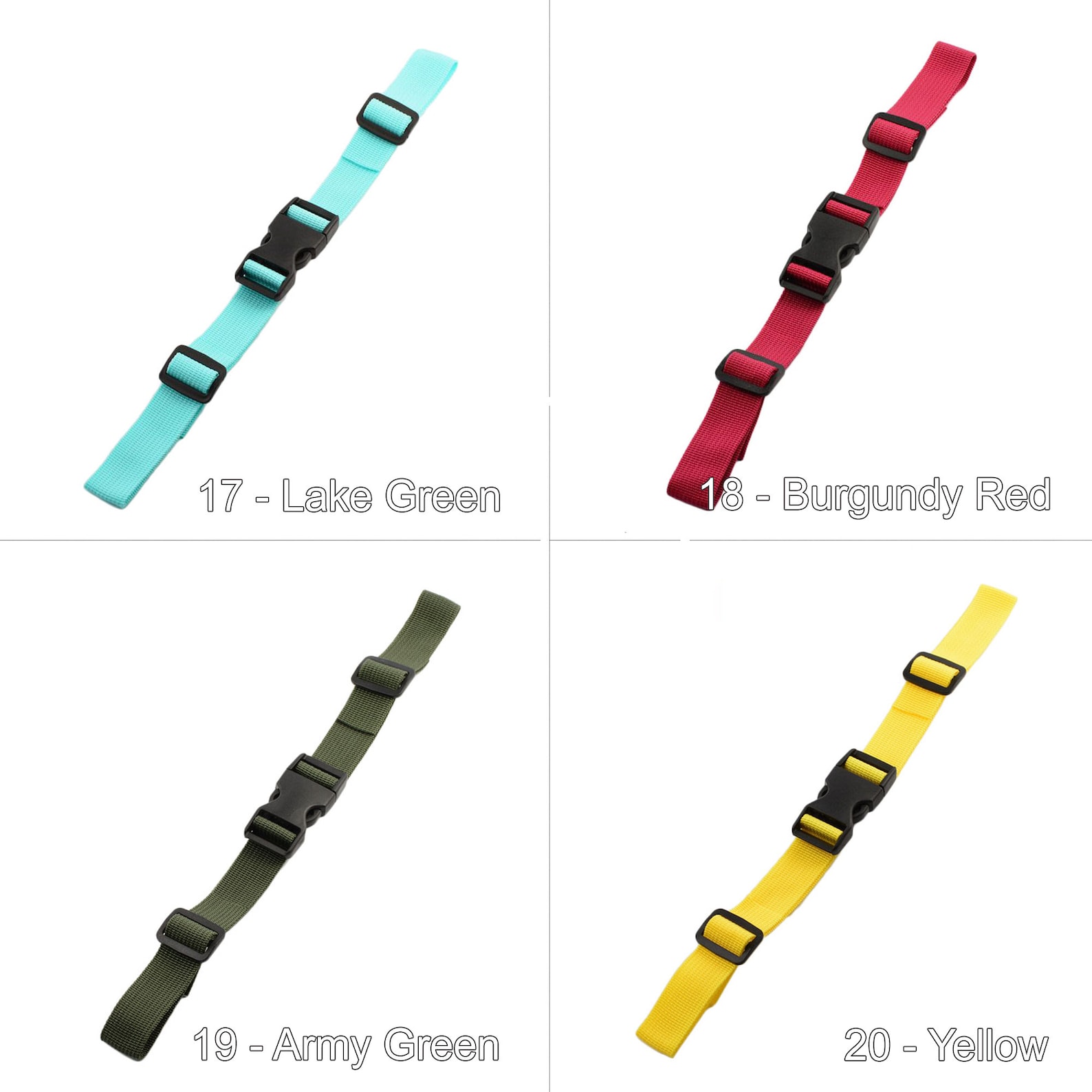 Backpack Chest Strap-adjustable Nylon Webbing Sternum Strap-dual ...
