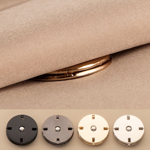 Metallknopf unsichtbar, aufnäher Druckknopfverschluss, Jacke Mantel Cardigan Handtasche Geldbörse Schloss Verschluss (10-25mm)