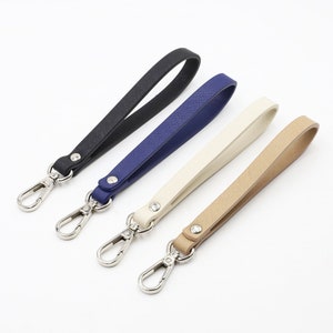 Mini Clutch Bag Handle, PU Leather Wrist Handle Replacement, Short Strap Handle for Bag Purse Coin Clutch Tote Handbag (19cm) image 8