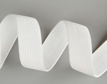 Dickes Gummiband, Gummiband, elastische Stirnbänder, flache flexible Näh-elastische Accessoires (15-50 mm)