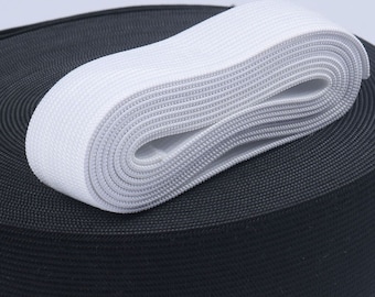 Good Quality Elastic Band, High Stretch Waistband Elastic, Thick Flexible Sewing Elastic for Clothing (Sold by 13 Yards with Wearing Tool )