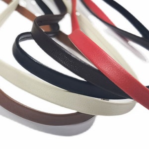 Doll Leather Belt, BJD Leather Straps, PU Leather Belt for Doll Clothes/ Craft Sewing Supplies (3-20mm 6 Colors)