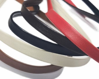 Doll Leather Belt, BJD Leather Straps, PU Leather Belt for Doll Clothes/ Craft Sewing Supplies (3-20mm 6 Colors)