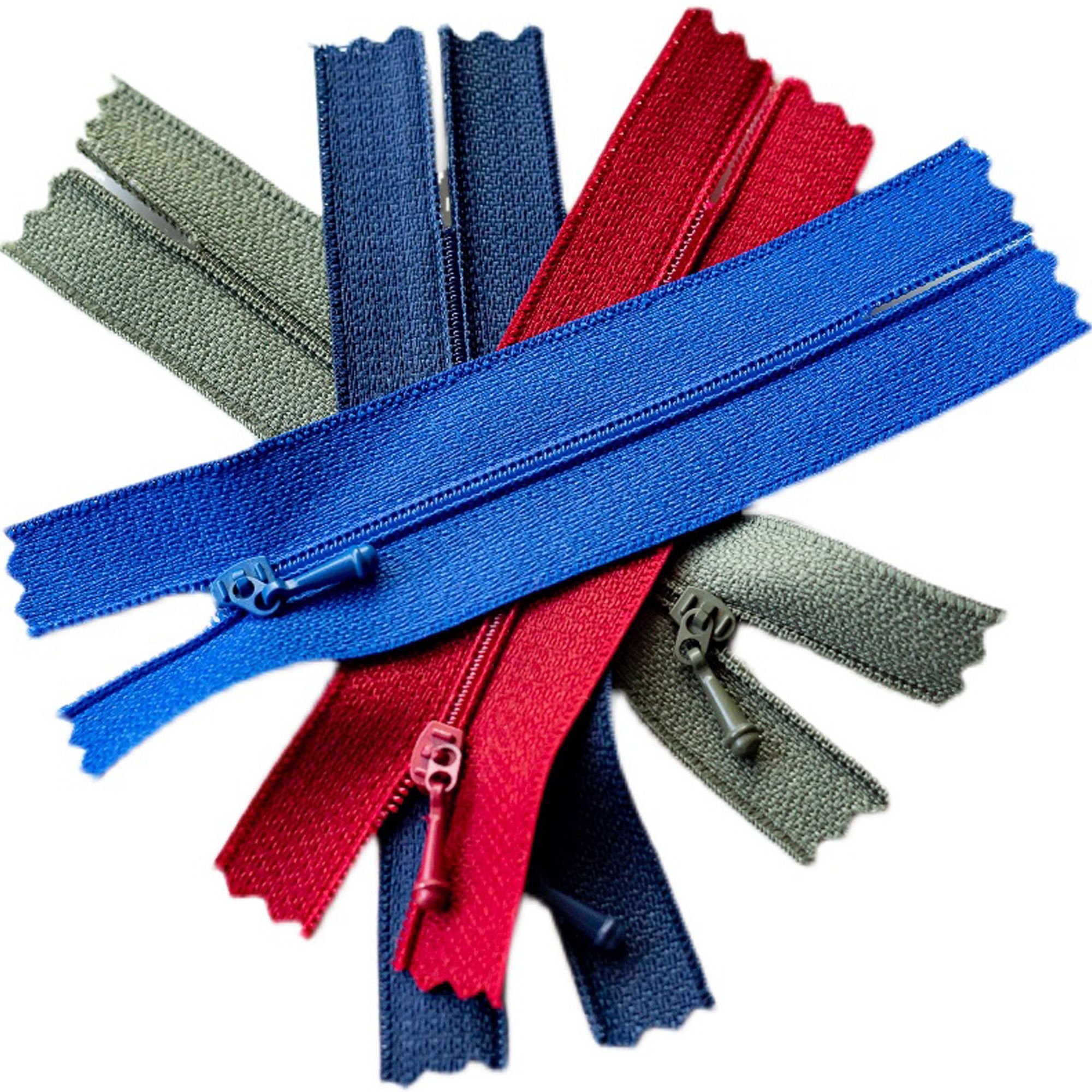 2.32.7 Super Tiny Doll Sized Zippers, Close End Micro Zipper, Ideal for Doll Overcoats/jacket