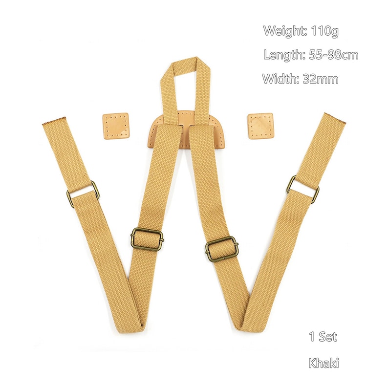 Backpack Strap Replacement, Adjustable Webbing Straps, Unisex Strap for ...