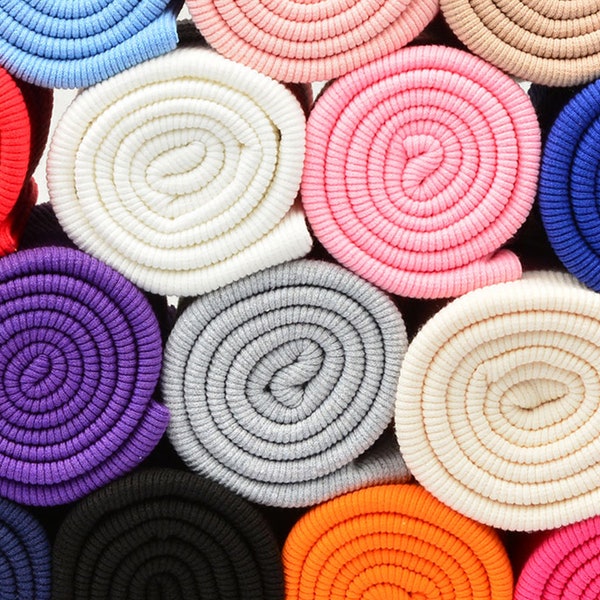 Knitted Stretch Fabric - Cotton Ribbing Knit Fabric -Sweatshirt Cuffs/ Neckline/ Waistband / Hem Stretch Sewing Material Accessory(18 Color)