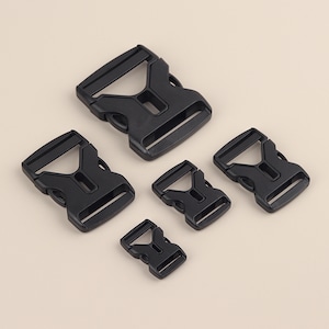 Quick Release Buckles -Thick Side Release Belt Buckle Adjuster -Backpack Dog Collar Outdoor Camping Strap Webbing Hardware(20/25/32/38/50mm)