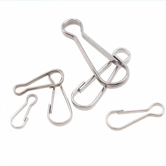 Classic Key Ring Holder, 304 Stainless Steel Keychain Hooks