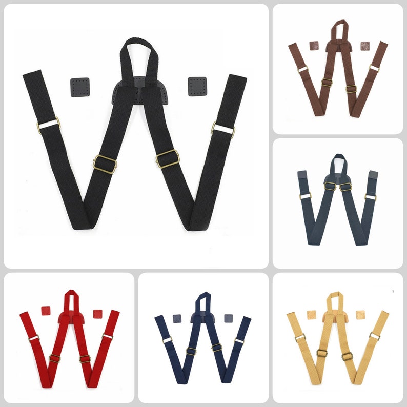 Backpack Strap Replacement, Adjustable Webbing Straps, Unisex Strap for ...