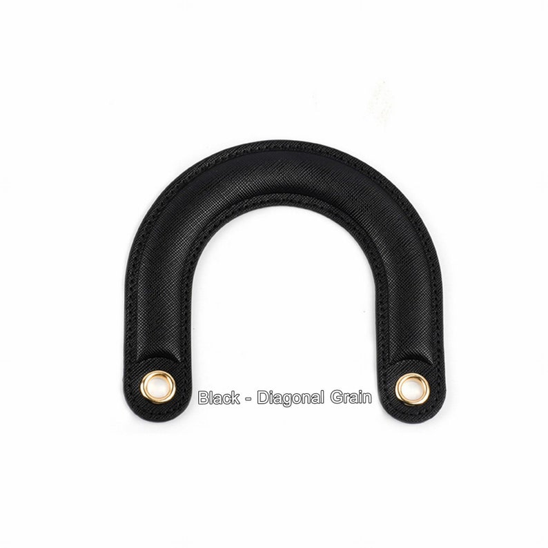 Half Circle Handbag Handles, Hand Straps Replacement, PU Leather Purse Handle, Bag Making Material, Tote Bag Accessories, Arch Leather Strap image 5