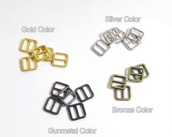 Tiny Buckle for Dolls, Inner 6mm Mini Doll Belt Buckles, Gold/Silver/Bronze/Gunmetal BJD Sewing Fasteners, Doll Apparel Hardware Accessory