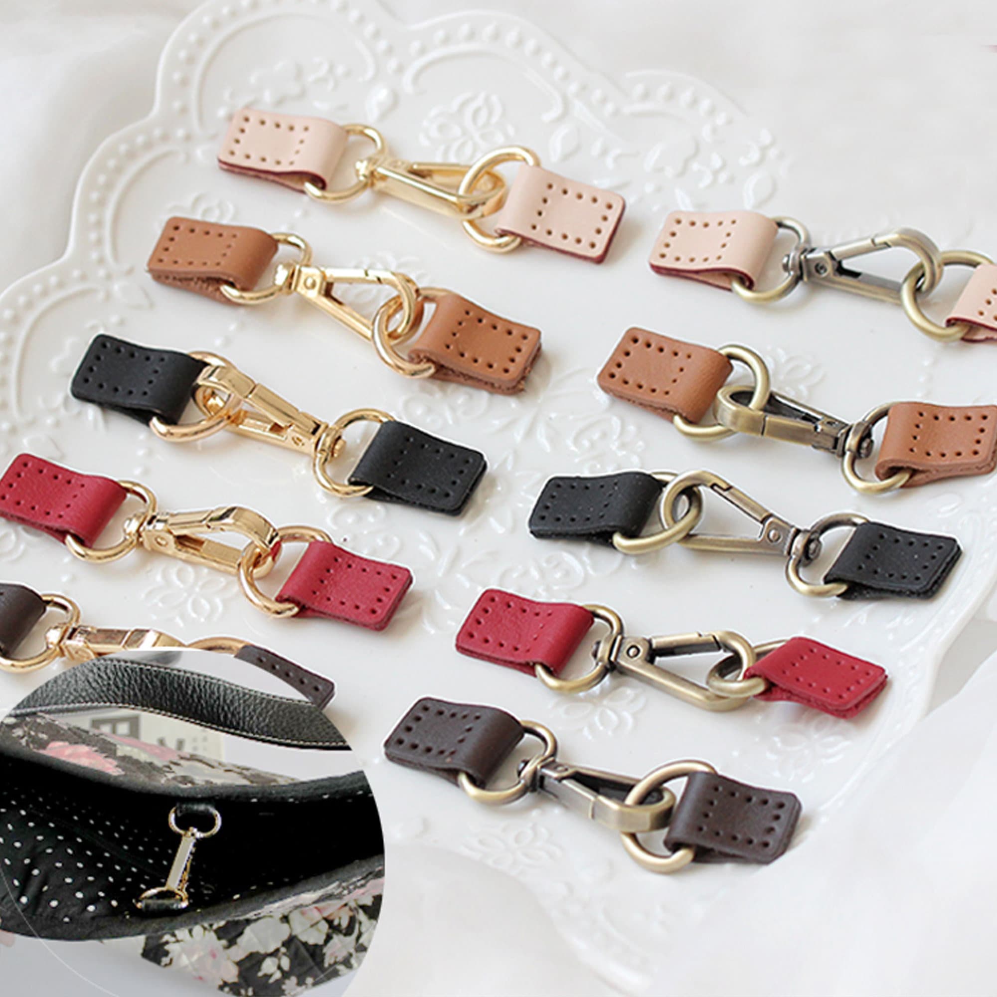 Genuine Leather With Swivel Clasp 2 Layer Leather Closures For Handbag genuine-leather-with-swivel-clasp-2-layer-leather-closures-for-handbag
