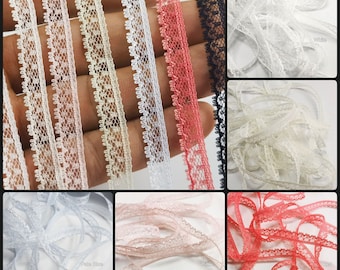 Kleine Bordüre Zum Nähen – 4 Mm Schmal, 1,8 M Lang, Aus Polyester, Ideal Für Puppenkleidung