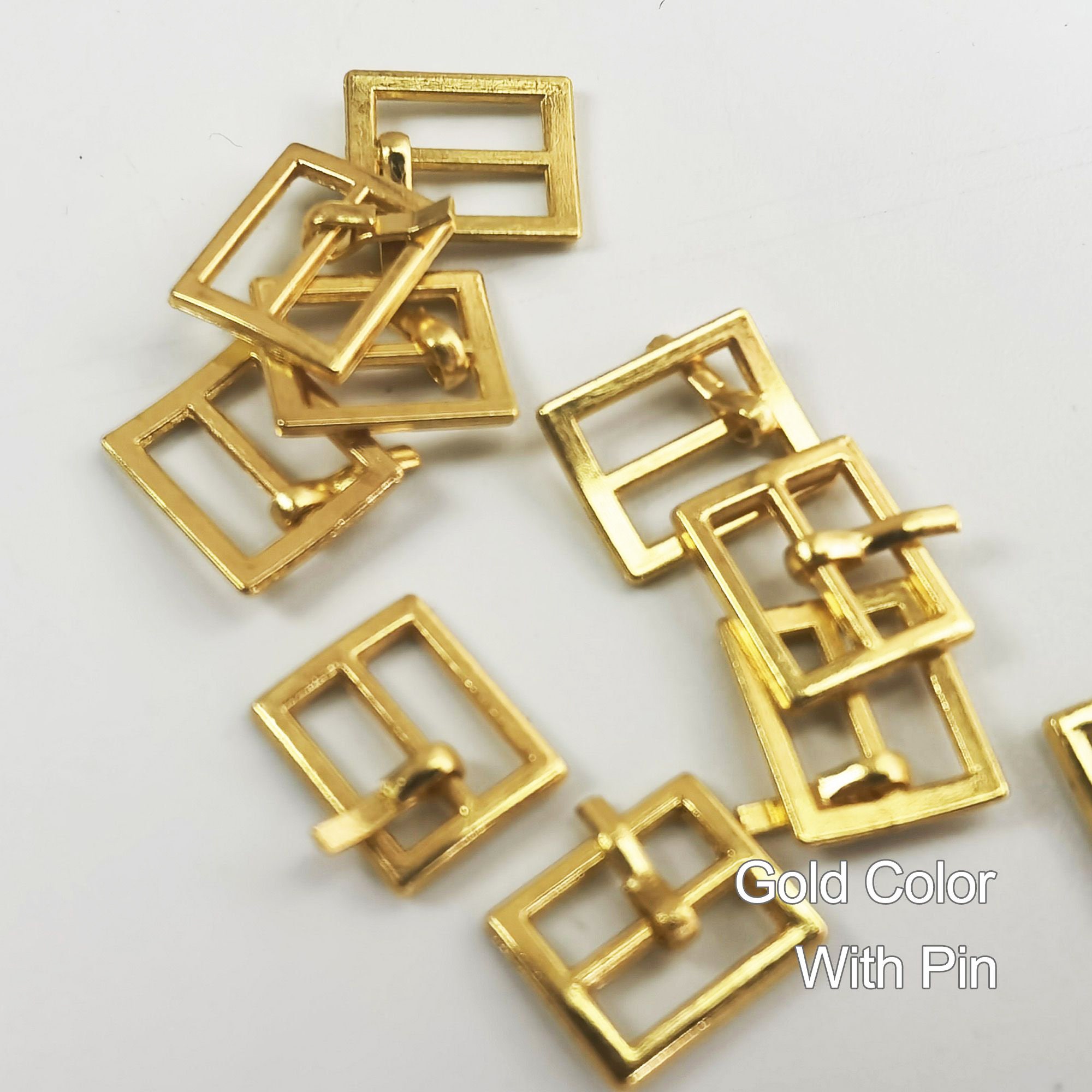 Pin Buckles for Doll Sewing, Adjustable Metal Pin Buckle, Small ...