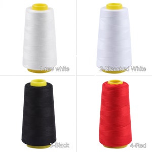 Nähgarnrollen - 2500 Yards Polyesterfaden 40s / 2 für Kleidungsstücke - Hand- und Maschinenquilten - Nähzubehör (40 Farben)