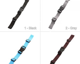 Backpack Chest Strap- Adjustable Nylon Webbing-Dual Release Buckles for Outdoor Bag Backpack Replacement Accessory(20mm Child, 25mm Adult)