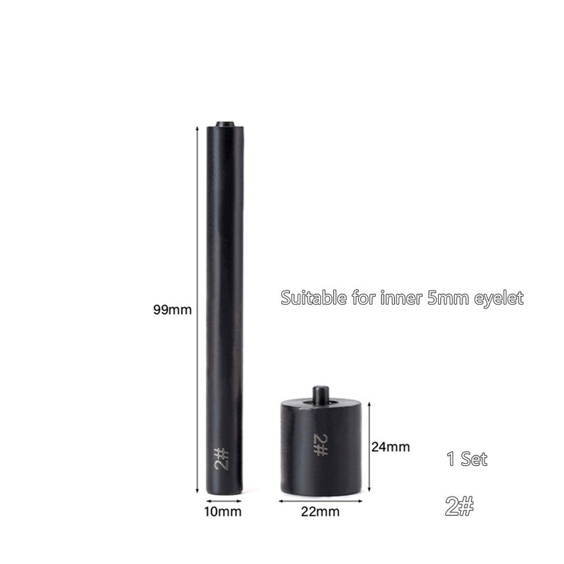 Eyelet Setter Tool With Base, Grommet Tool Kit Hardware, Eyelet Grommet ...
