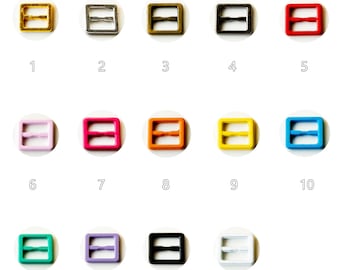 Doll Clothing Buckles, Square Metal Mini Buckles, BJD Sewing Belt/ Purse/ Coat/ Bag Making, Doll Sewing Projects Supply (Inner 5*6mm)