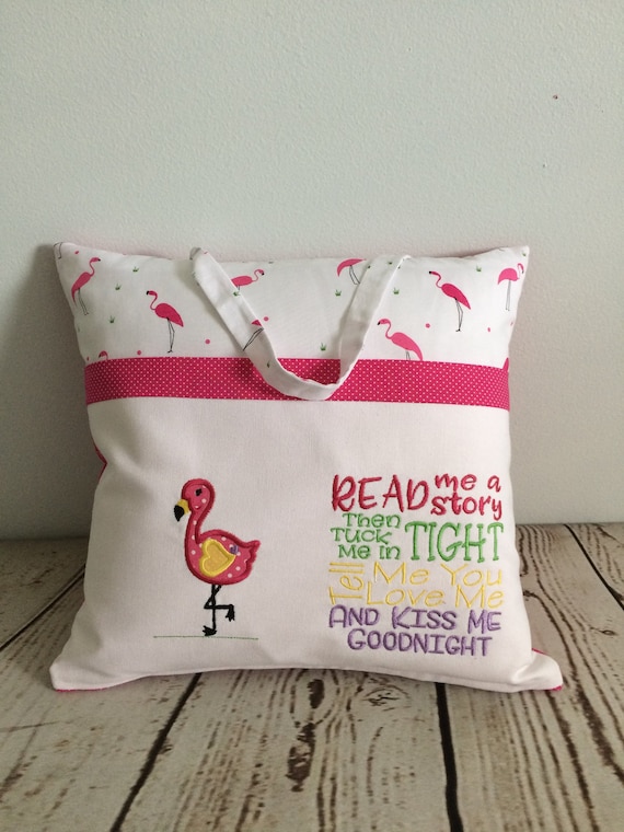 Reading Pillow Book Pillow Flamingo Read Pillow Reading Pillow Reading