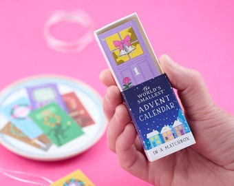 The World's Smallest Advent Calendar In A Matchbox, Advent Calendar 2023, Countdown To Christmas