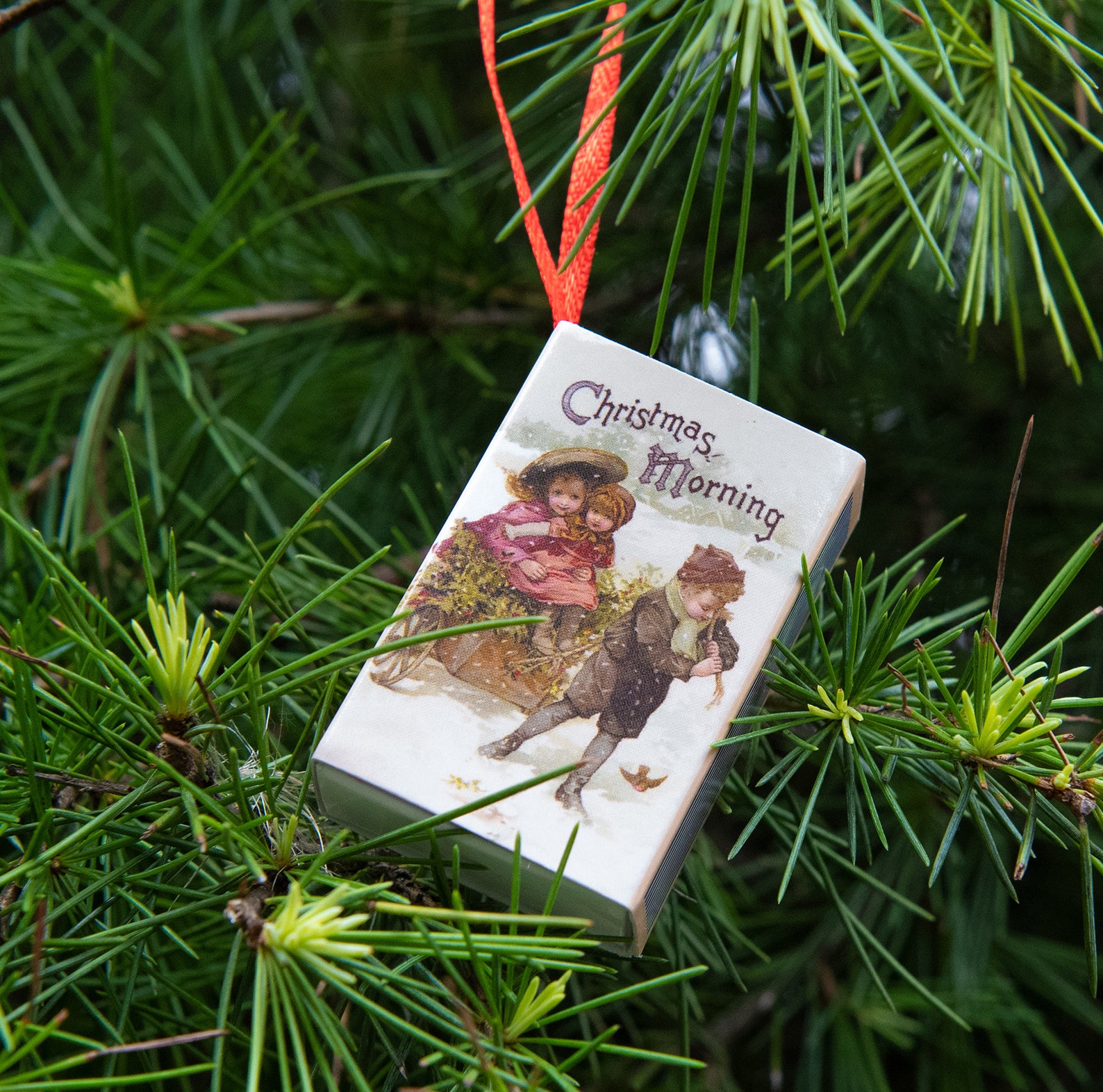Christmas Tree Decoration 'christmas Morning' - Etsy UK