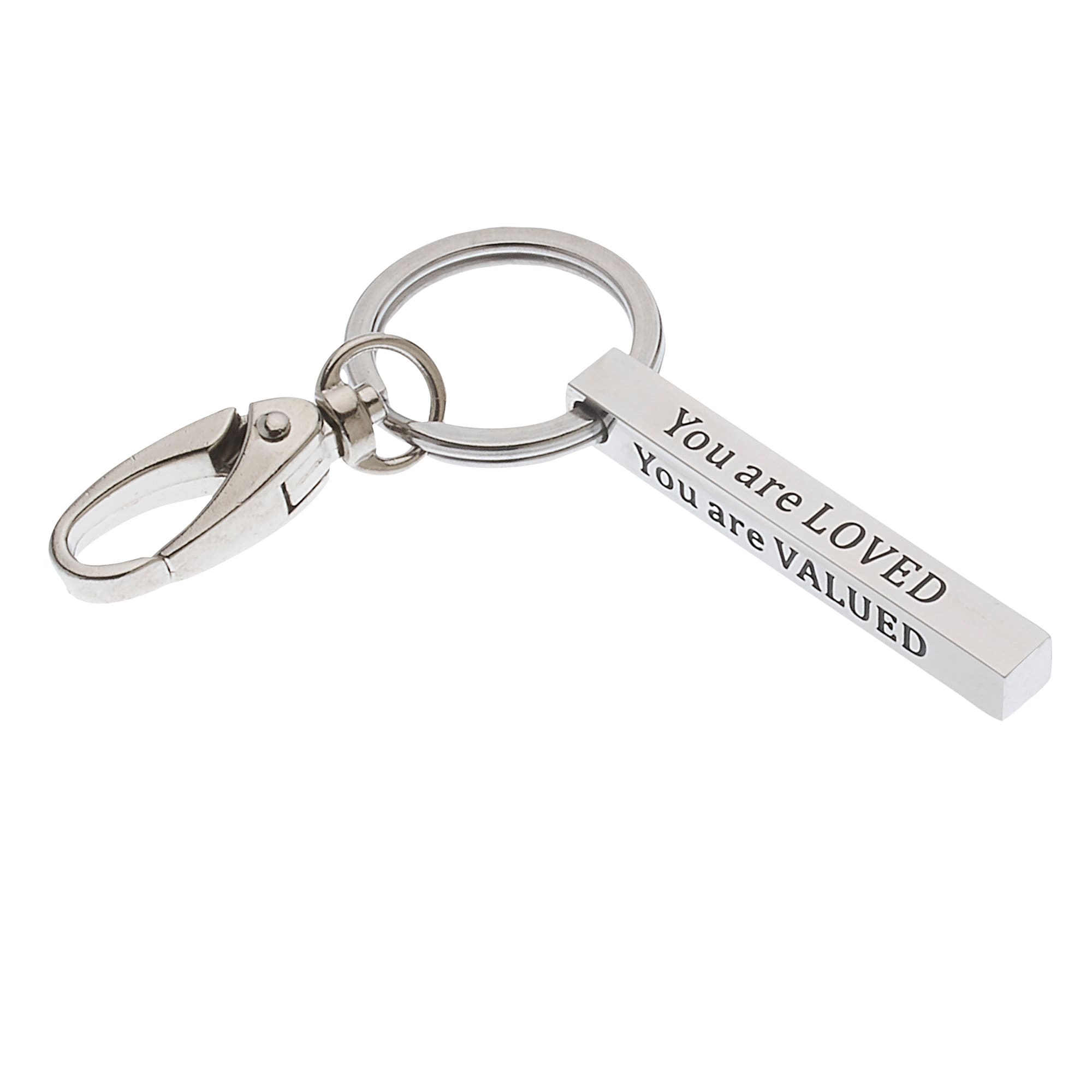 Inspirational Gifts You are Loved, You are Valued, You are Beautiful Inspirational Keyring, Encouragement Gifts