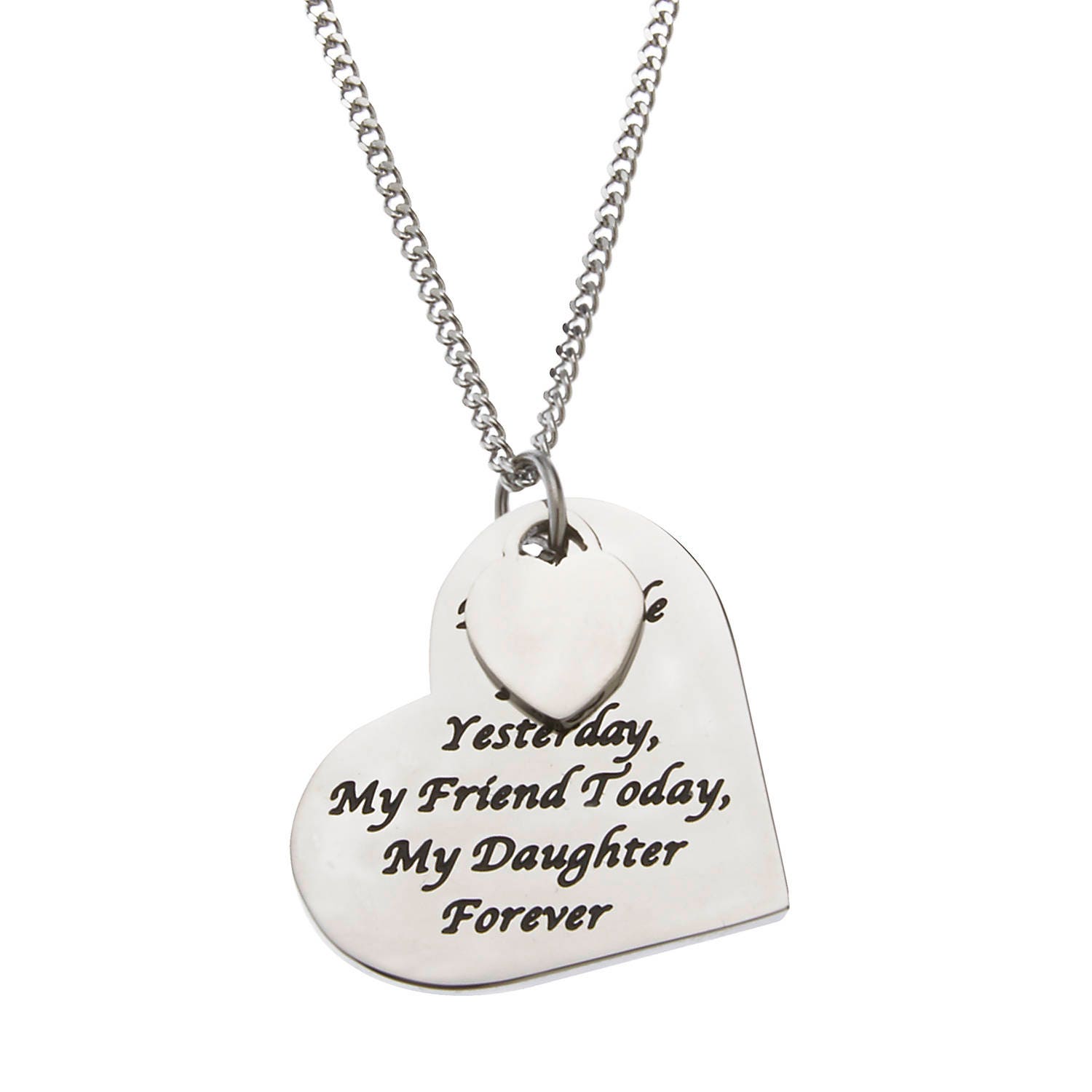 Yesterday Friend My Little Girl Yesterday, My Friend Today, My Daughter Forever Daughter ...