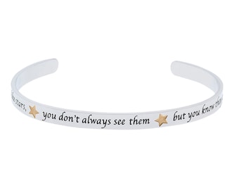 Good Friends Are Like Stars, You Don&#39;t Always See Them ...&quot; Friendship Bracelet BFF Best Friend Jewelry and Gifts for Women