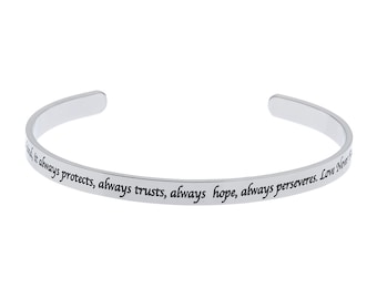 El amor es paciente, el amor es amable... Love Bracelet, Pulseras de amor para mujer