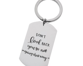Mioerouu 2-Pack Little Reminders Keychains - Uplifting Mental Health Affirmations For Women & Men