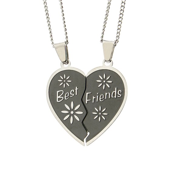 Buy Best Friend Heart Matching Necklace Soul Sister BFF
