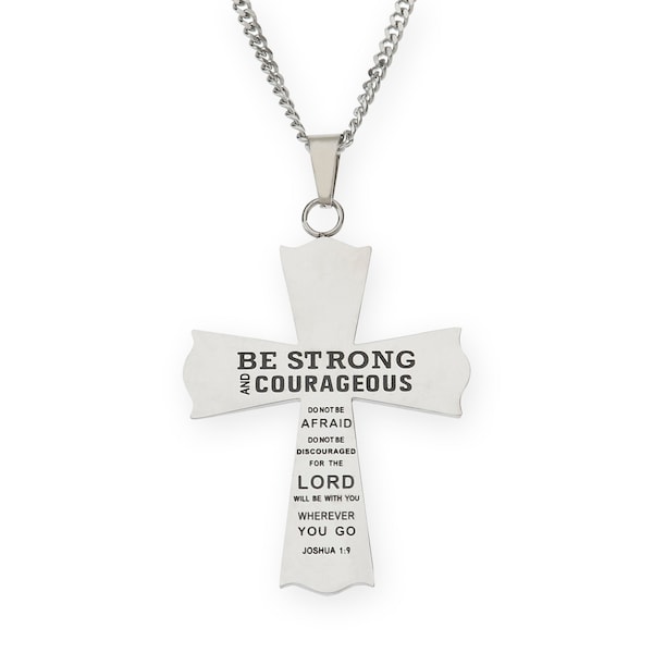 Be Strong Necklace Etsy