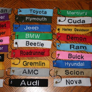 Keychains & Keyrings Personalized and Made to Order image 1